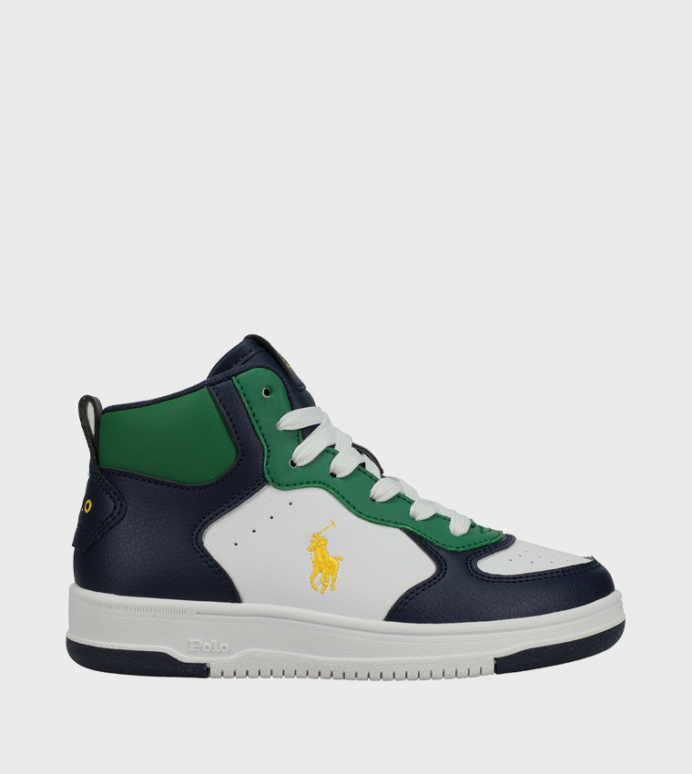 MASTERS COURT Color Block High Top Sneakers