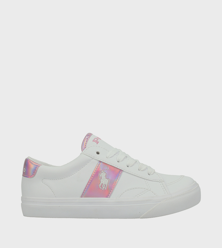 RYLEY Logo Embroidered Lace-Up Sneakers