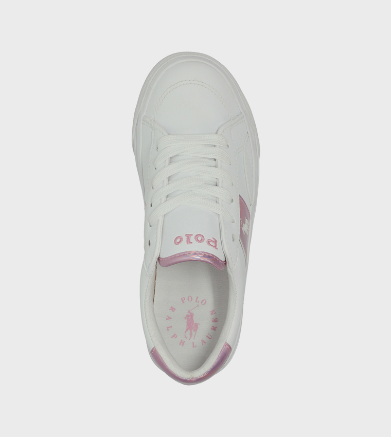 RYLEY Logo Embroidered Lace-Up Sneakers