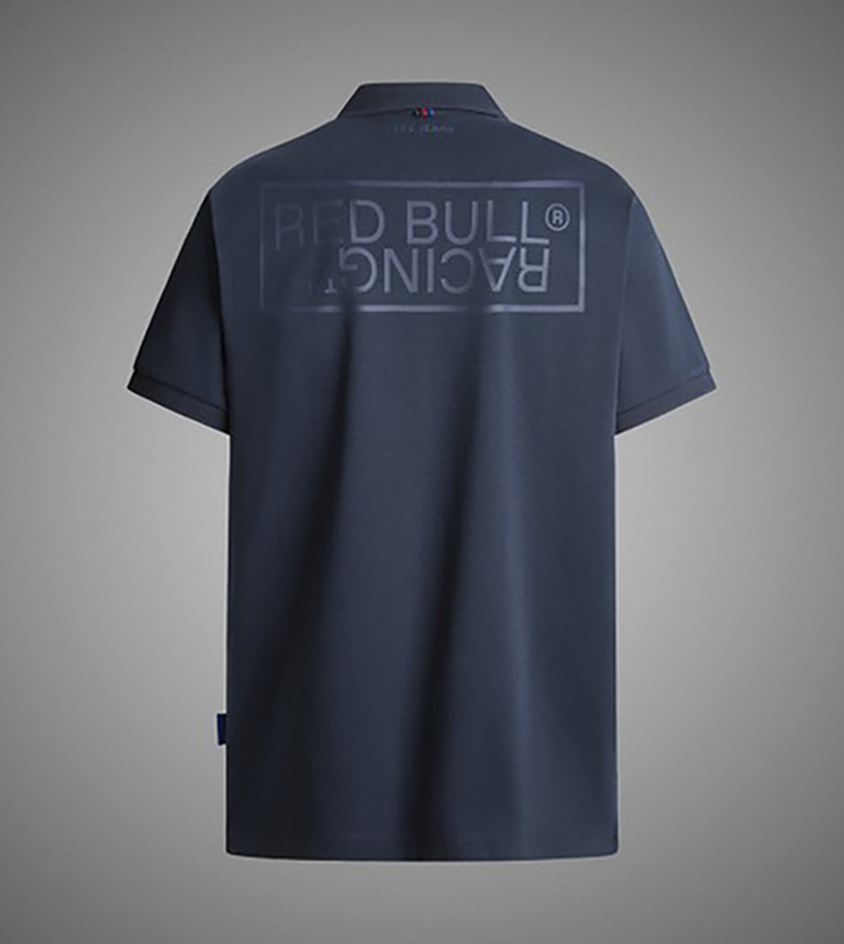 RBR Back Printed Short Sleeves Polo T-Shirt