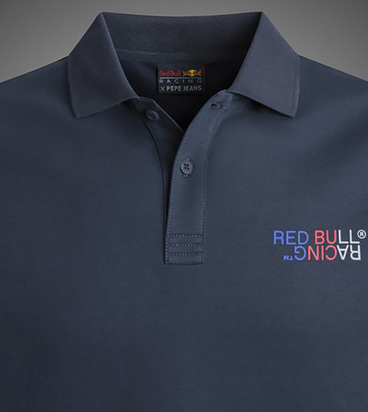 RBR Back Printed Short Sleeves Polo T-Shirt