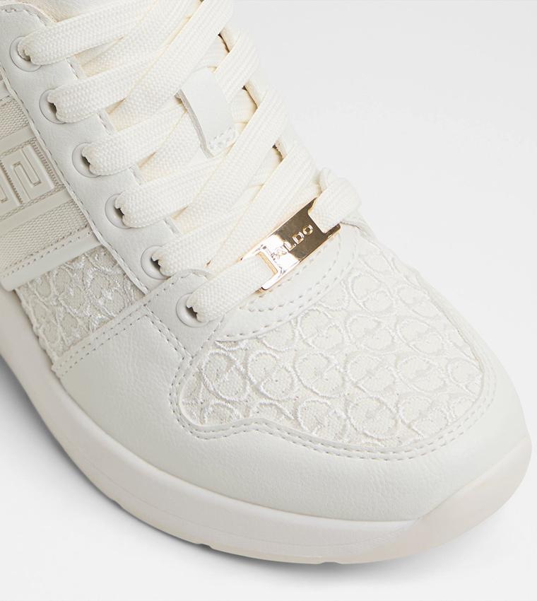 RONGAN Embroidered Wedge Sneakers