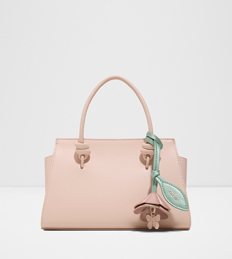 ROSELUNE Textured Satchel Bag