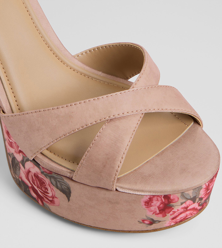 ROSINE Ankle Strap Heel Sandals