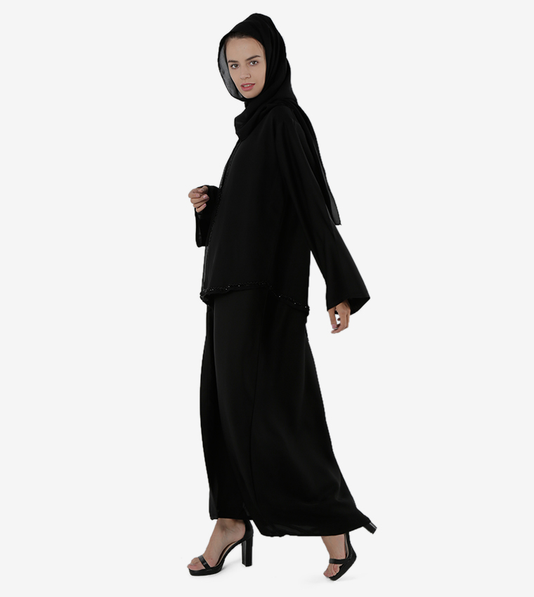 روزا عباية  عباية - أسود Abayas