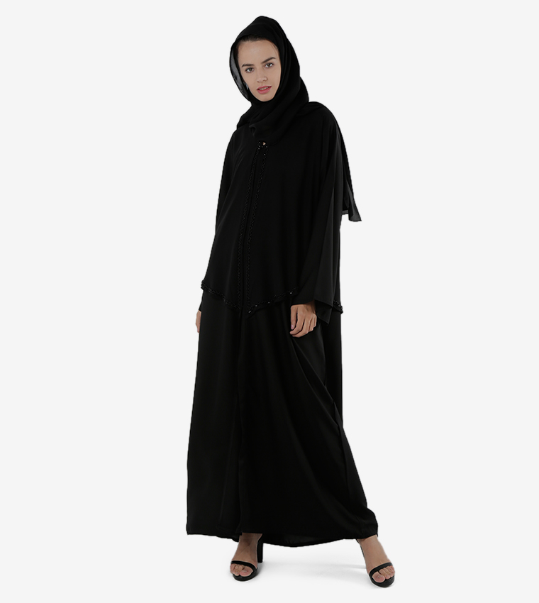روزا عباية  عباية - أسود Abayas