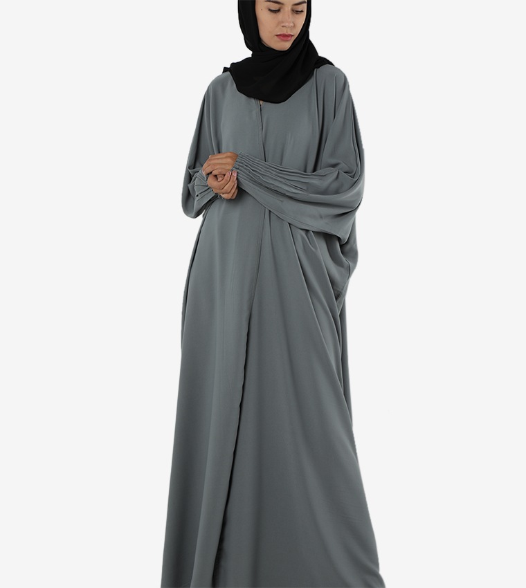 روزا عباية  عباية - رمادي Abayas
