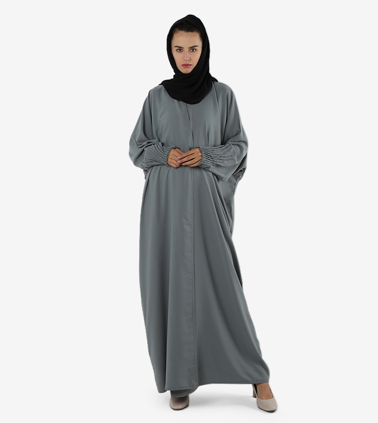 روزا عباية  عباية - رمادي Abayas