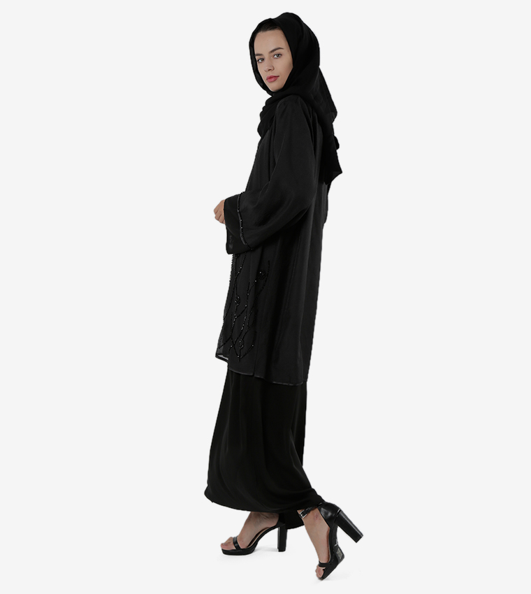 روزا عباية  عباية - أسود Abayas