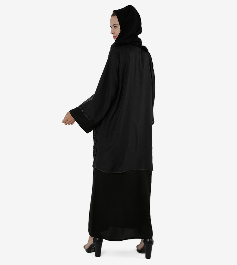 روزا عباية  عباية - أسود Abayas