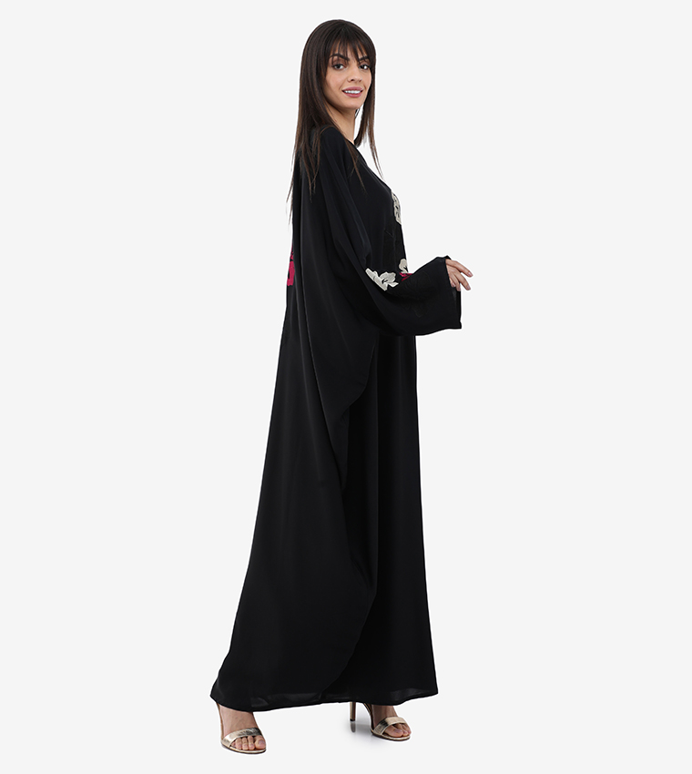 روزا عباية  عباية - أسود Abayas