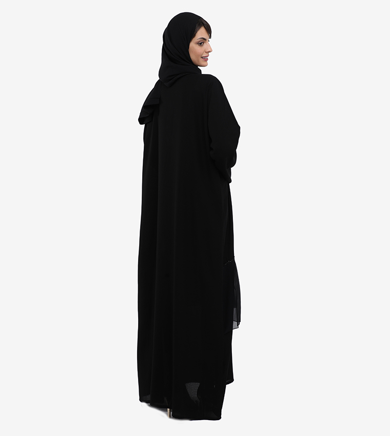 روزا عباية  عباية - أسود Abayas