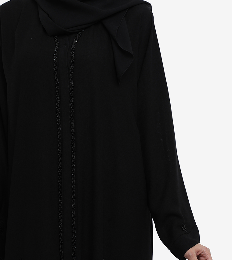 روزا عباية  عباية - أسود Abayas