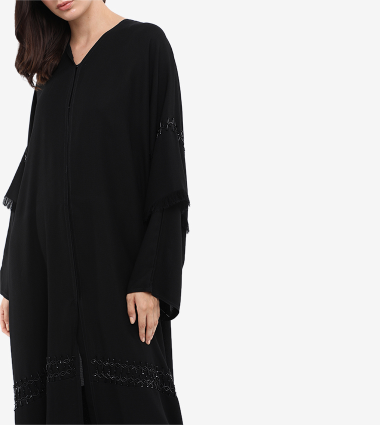 Roza Abaya  Abayas - Black Jalabiya