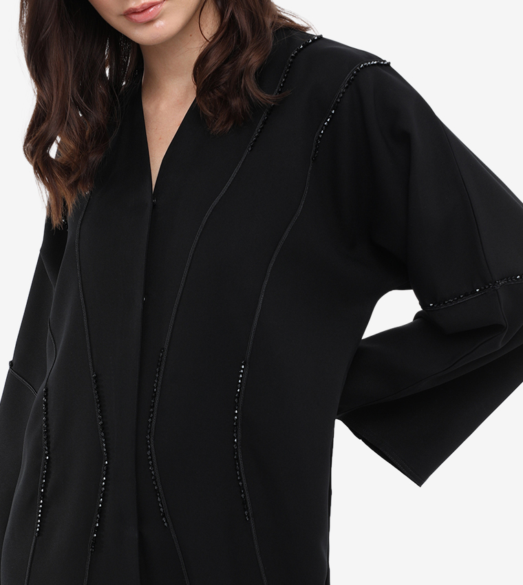روزا عباية  عباية - أسود Abayas
