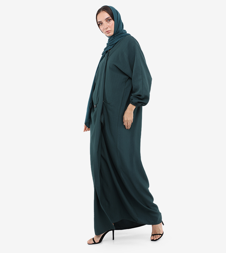 روزا عباية  عباية - أخضر غامق  Abayas