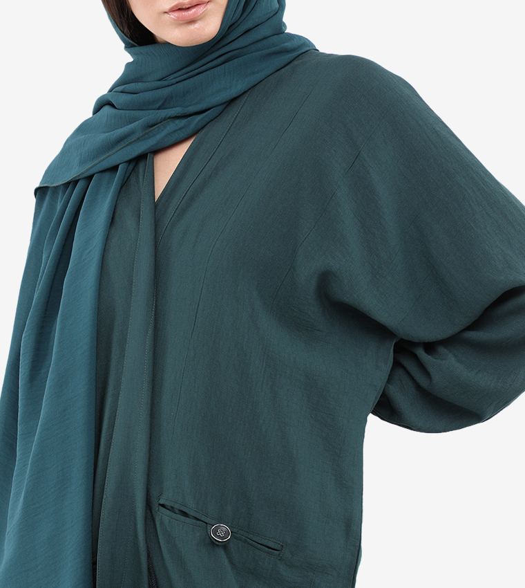 روزا عباية  عباية - أخضر غامق  Abayas