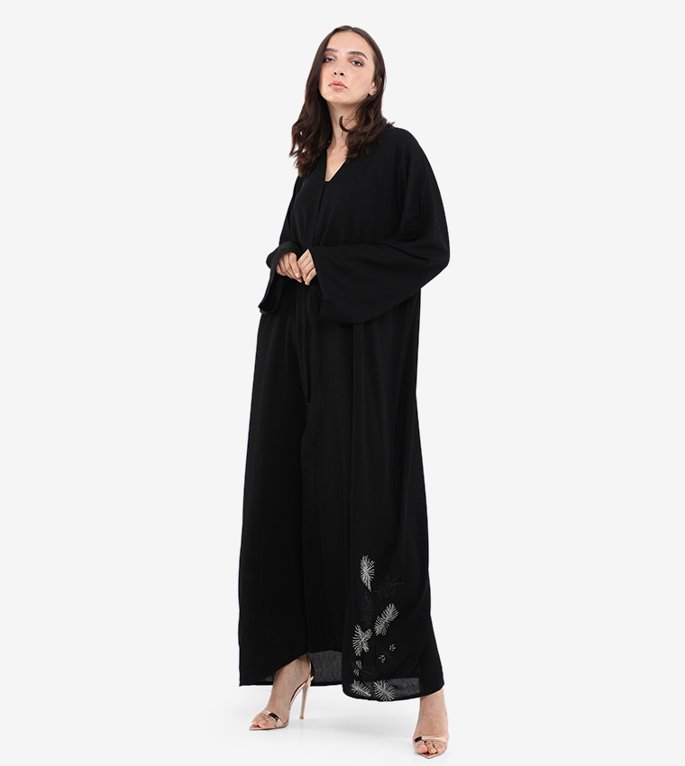 روزا عباية  عباية - أسود Abayas