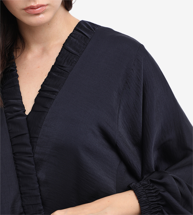 روزا عباية  عباية - أزرق غامق  Abayas