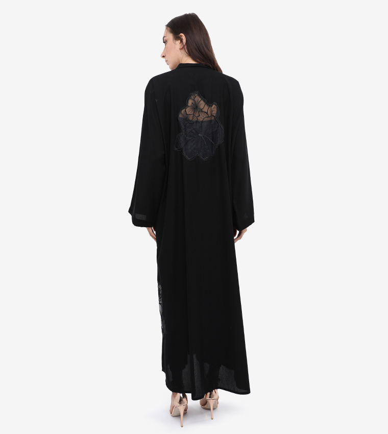 روزا عباية  عباية - أسود Abayas