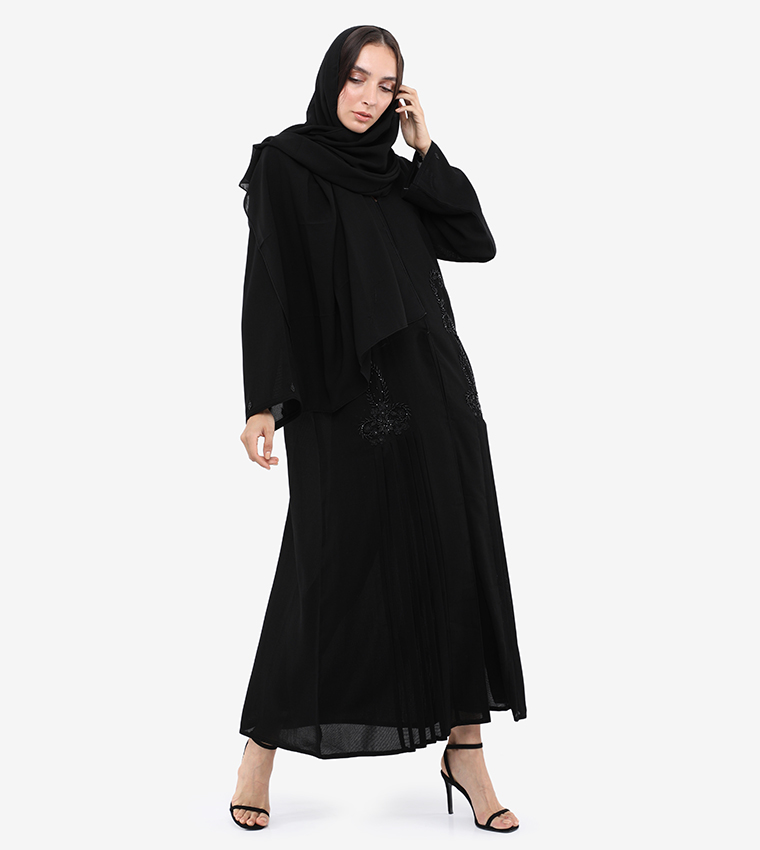 روزا عباية  عباية - أسود Abayas