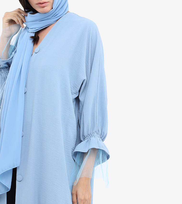 Roza Abaya  Abayas - Blue Abayas