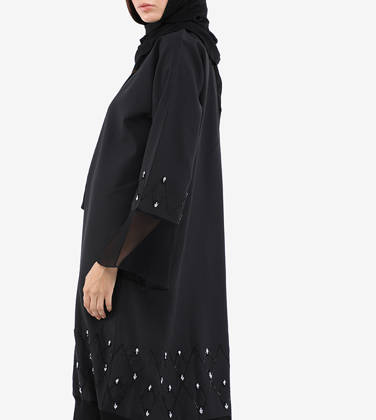 روزا عباية  عباية - أسود Abayas