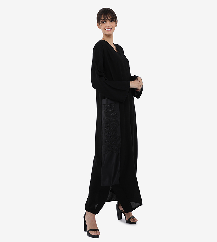 روزا عباية  عباية - أسود Abayas