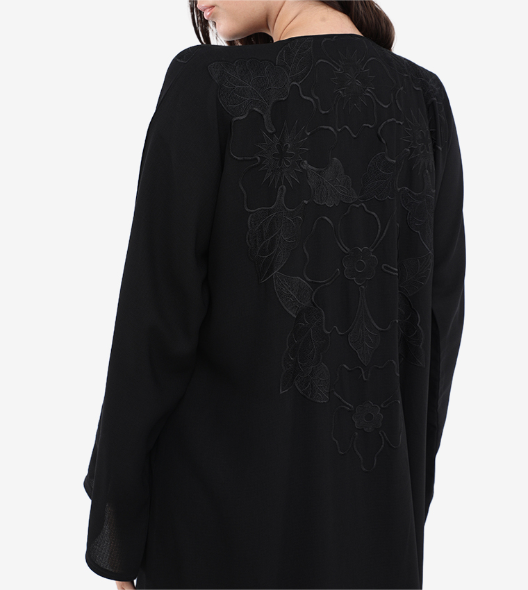 روزا عباية  عباية - أسود Abayas