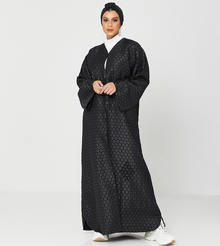روزا عباية  عباية - أسود Abaya