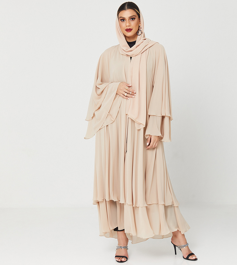 روزا عباية  عباية - كريمي  Abaya