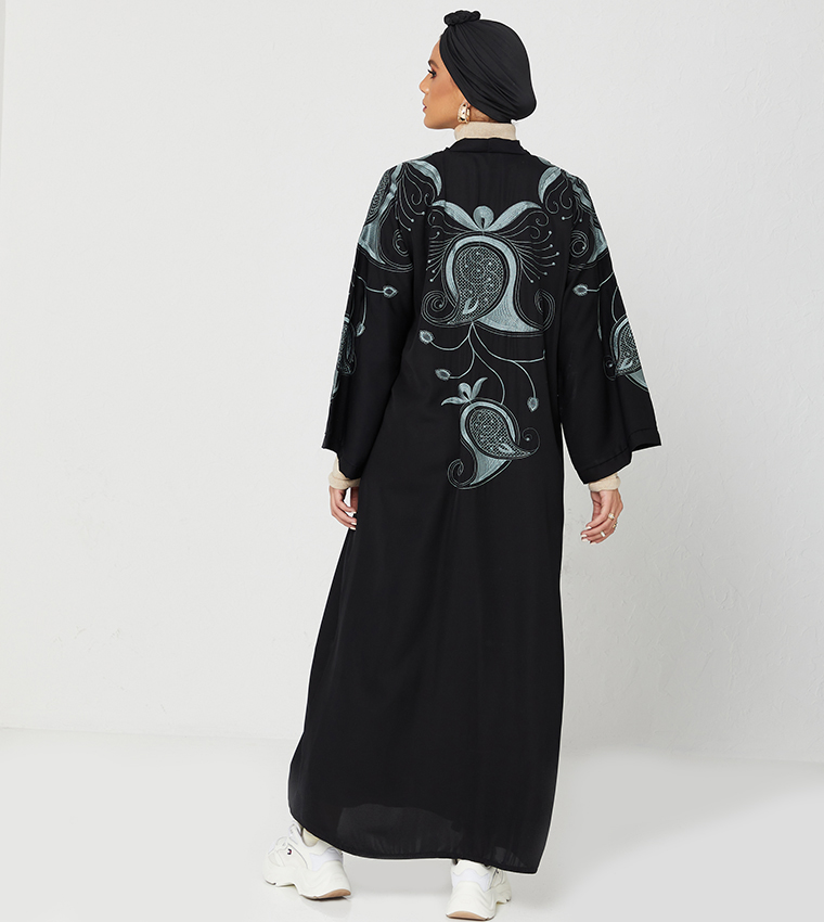 روزا عباية  عباية - أسود Abaya