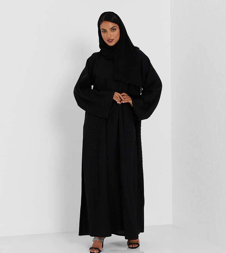 روزا عباية  عباية - أسود Abayas