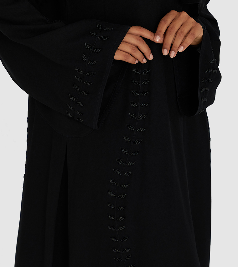 روزا عباية  عباية - أسود Abayas