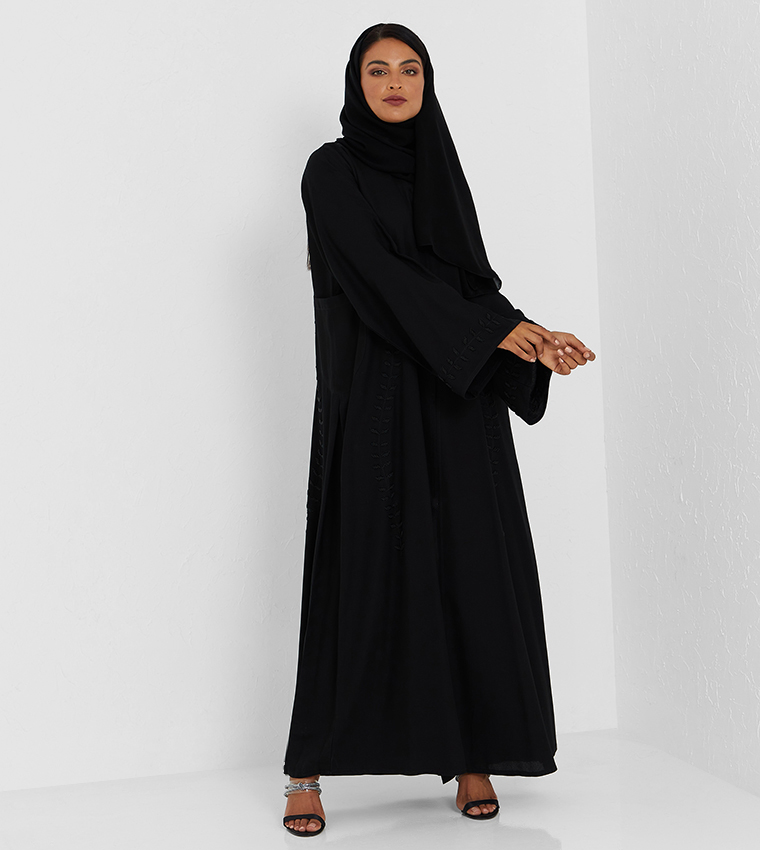 روزا عباية  عباية - أسود Abayas