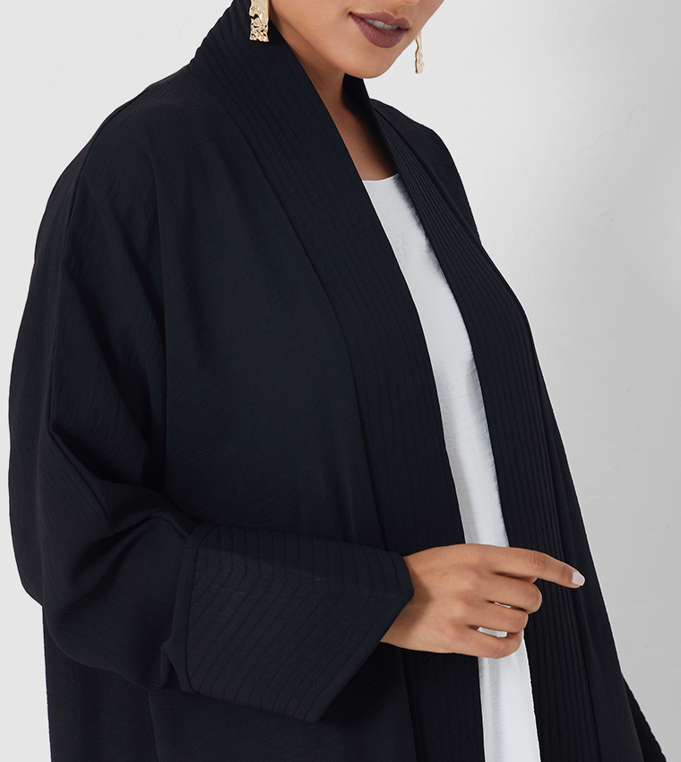 Solid Long Sleeve Abaya