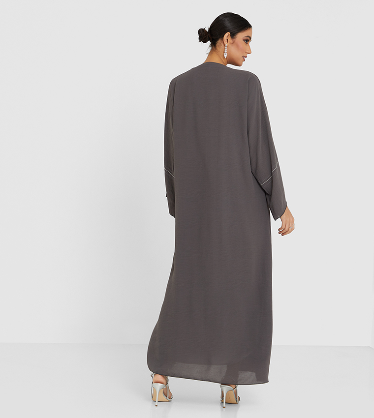 Embellished Long Sleeve Abaya
