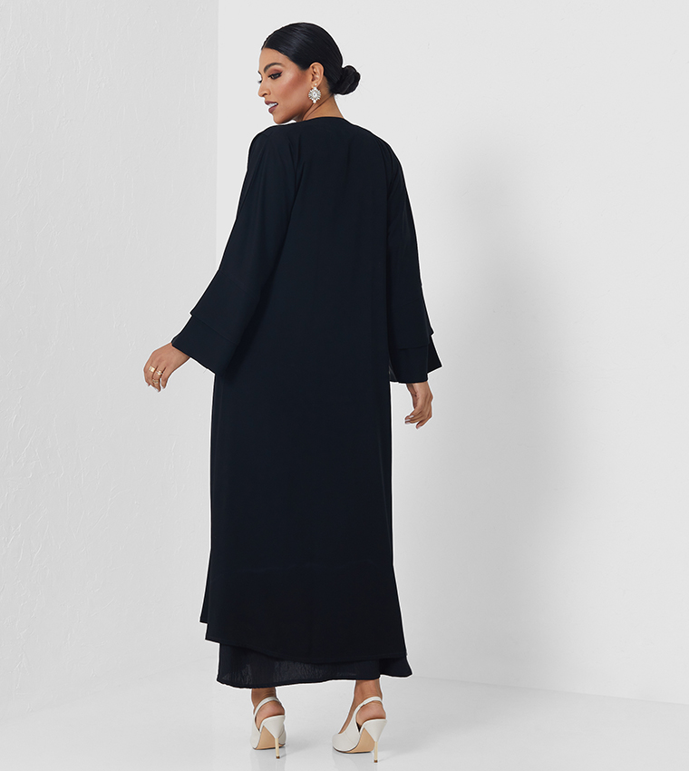 روزا عباية  عباية - أسود Abayas