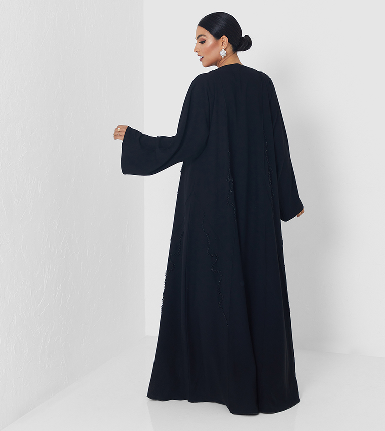 روزا عباية  عباية - أسود Abayas
