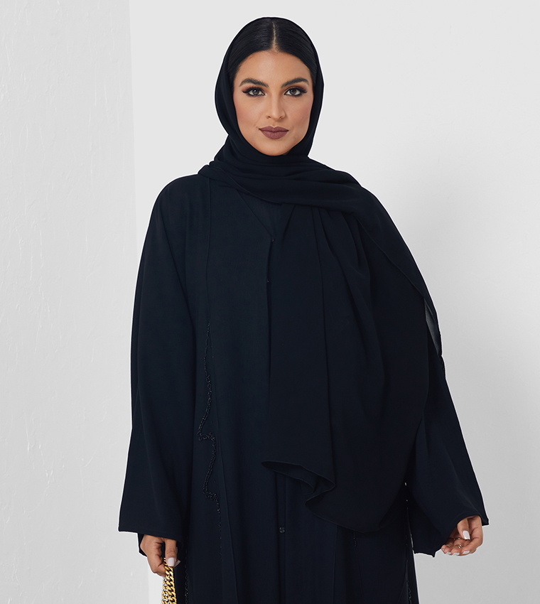 روزا عباية  عباية - أسود Abayas
