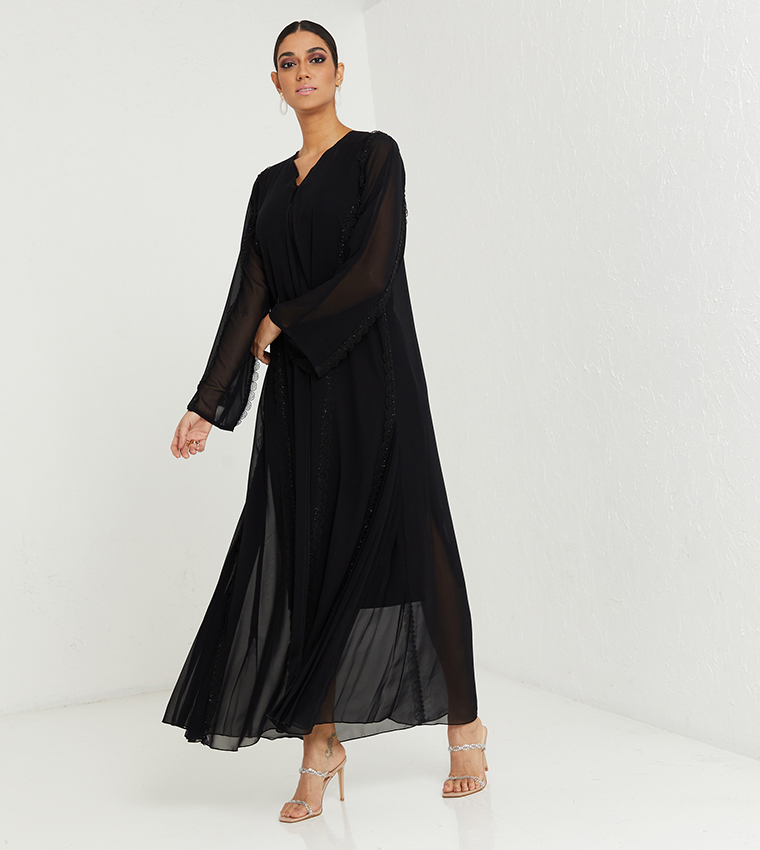 Roza Abaya  Abayas - Black Abayas