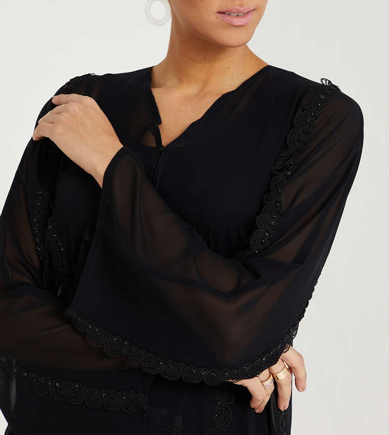 Roza Abaya  Abayas - Black Abayas