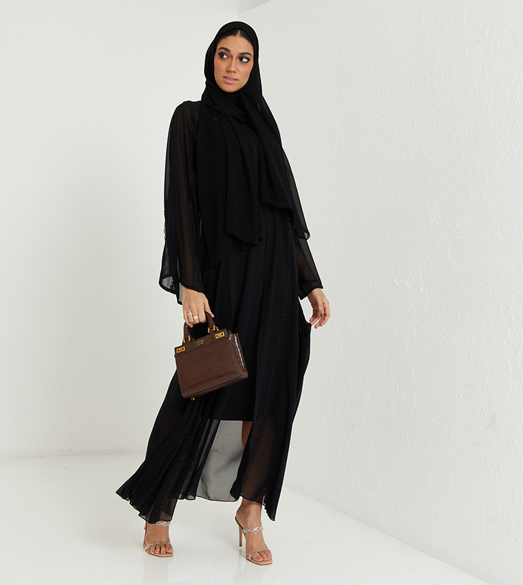 Roza Abaya  Abayas - Black Abayas