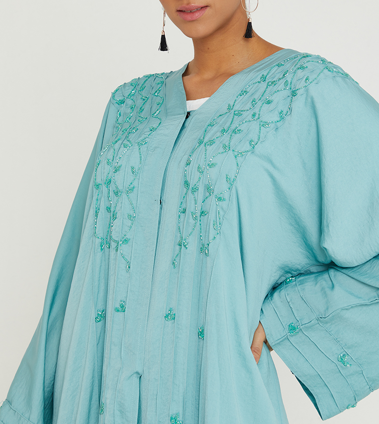 روزا عباية  عباية - أزرق Abayas