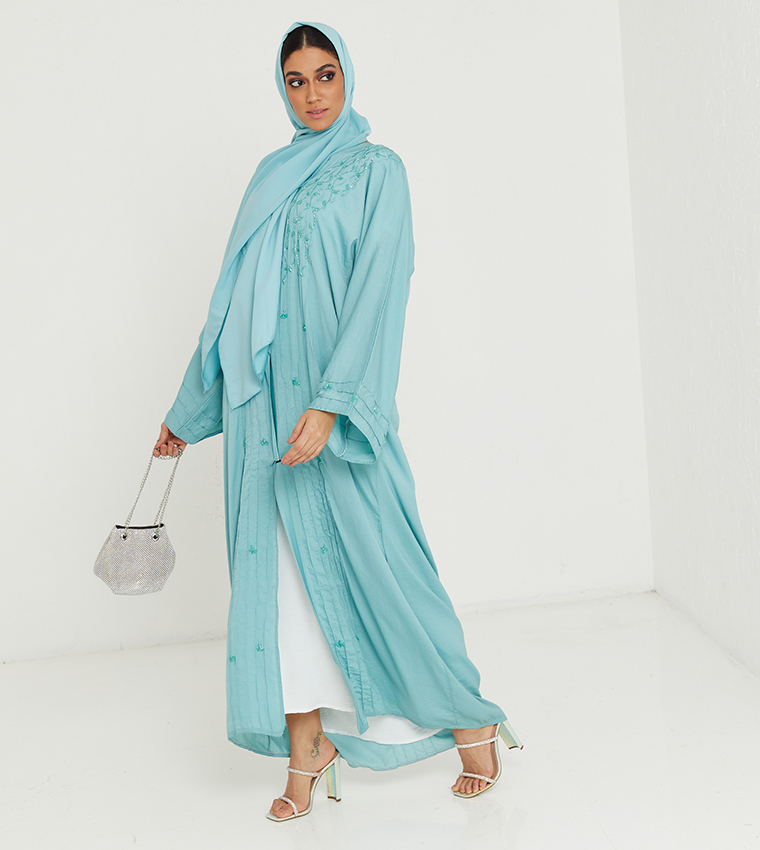 روزا عباية  عباية - أزرق Abayas
