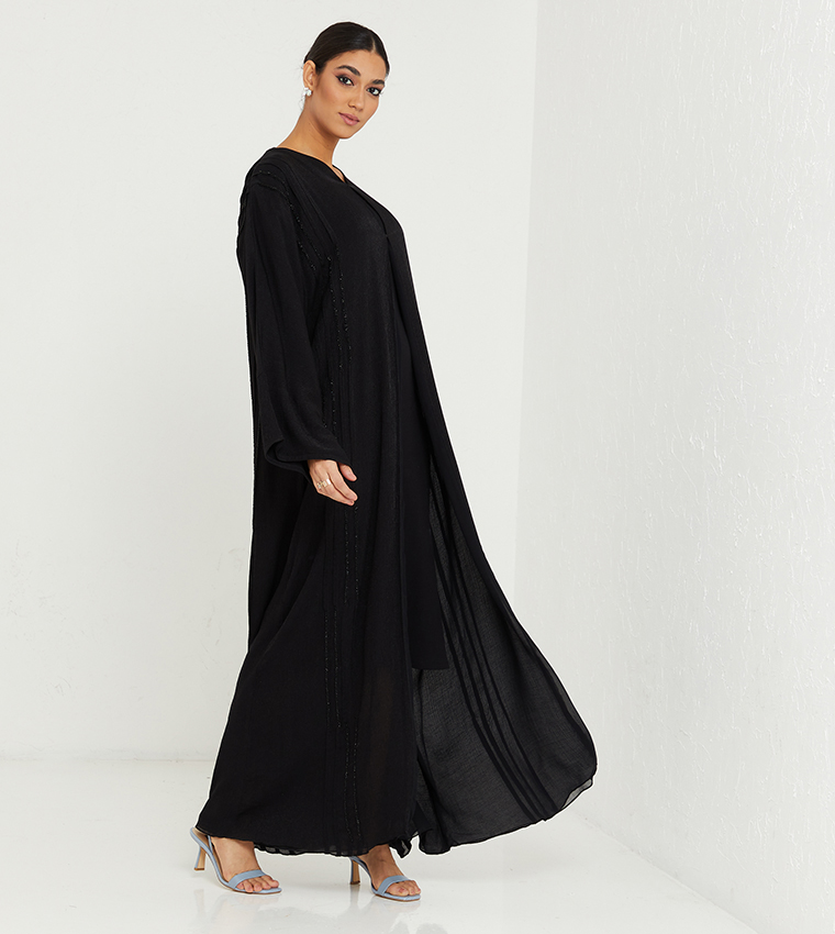روزا عباية  عباية - أسود Abayas