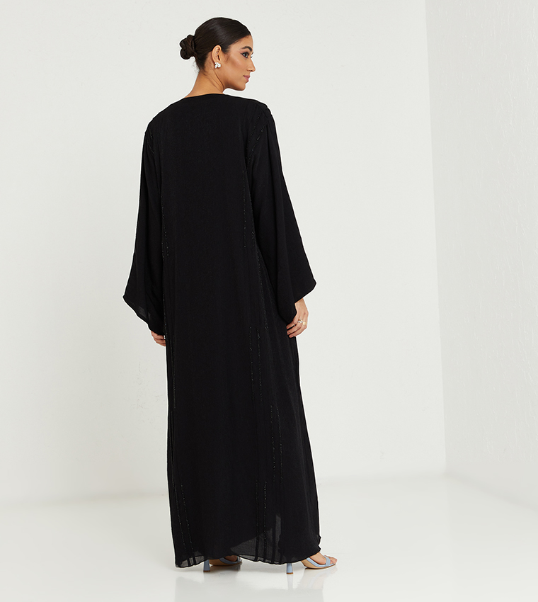 روزا عباية  عباية - أسود Abayas