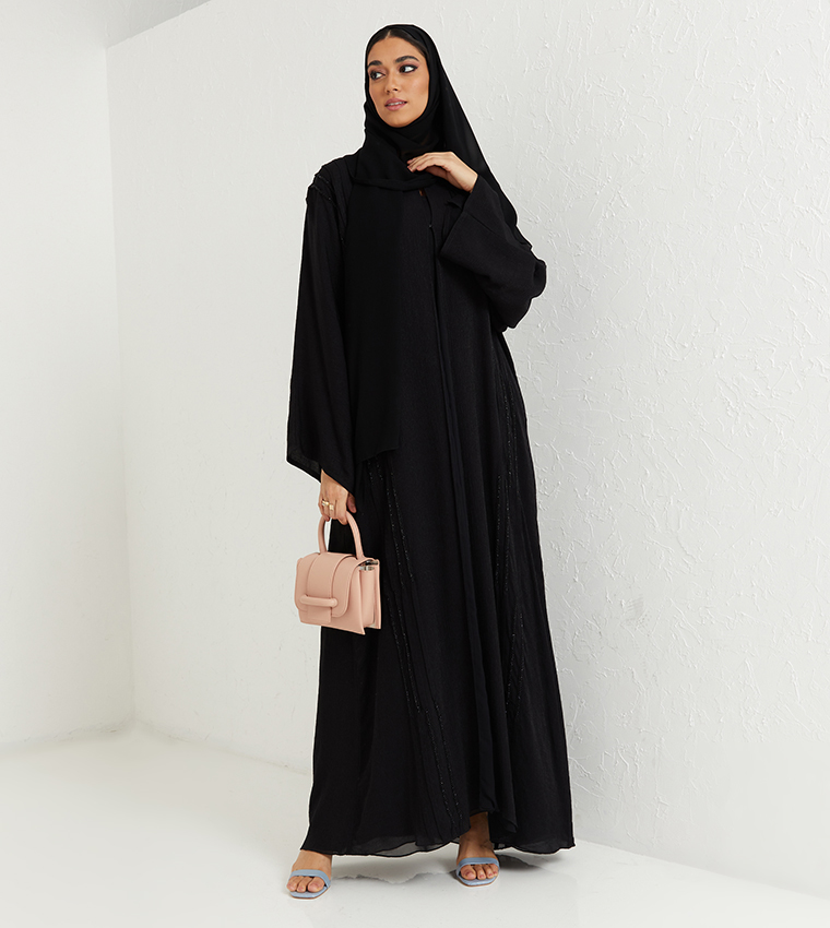 روزا عباية  عباية - أسود Abayas