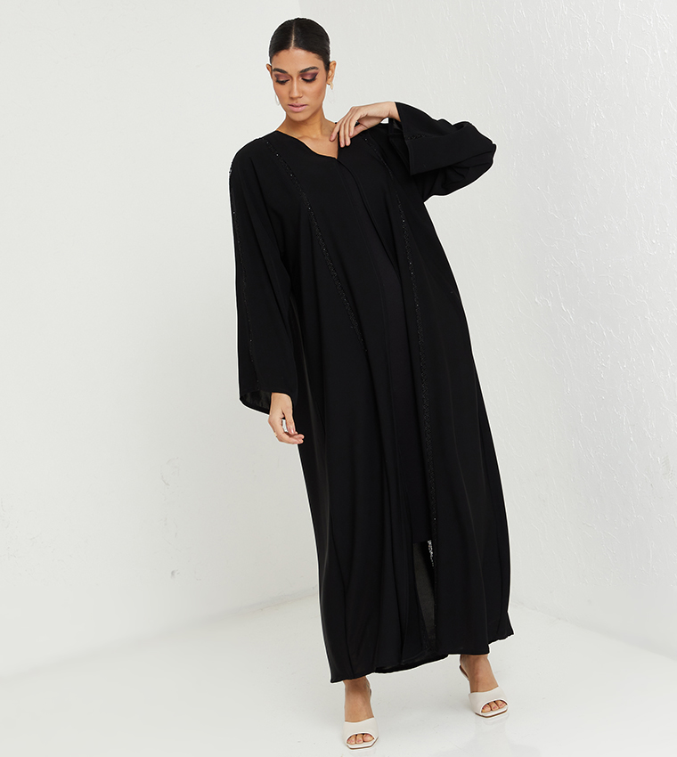 روزا عباية  عباية - أسود Abayas