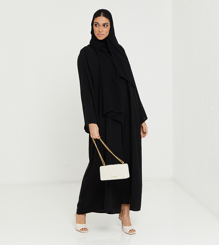 روزا عباية  عباية - أسود Abayas